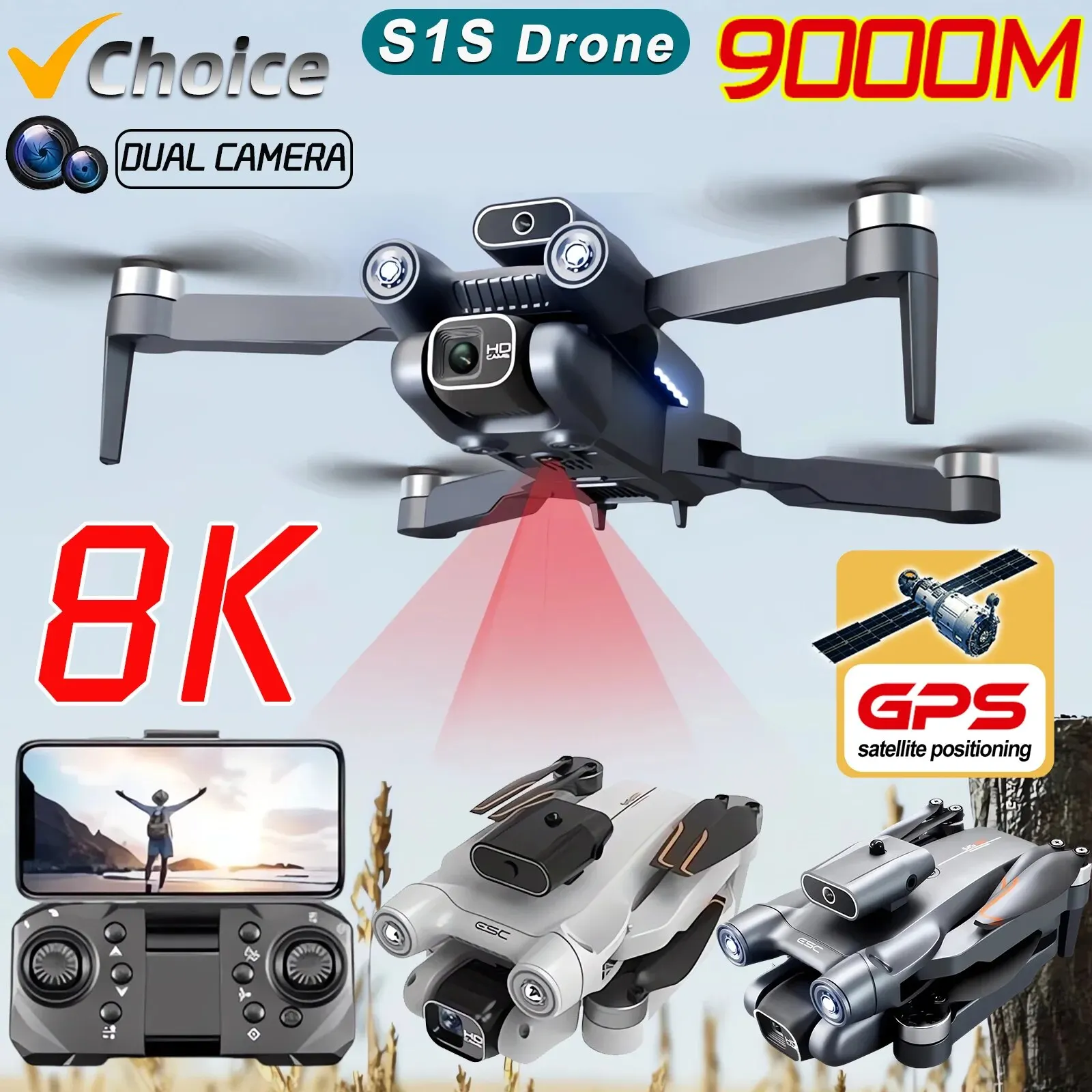 Diy Drone Electronics - Nieuwe S 1S 5G Gps Drone