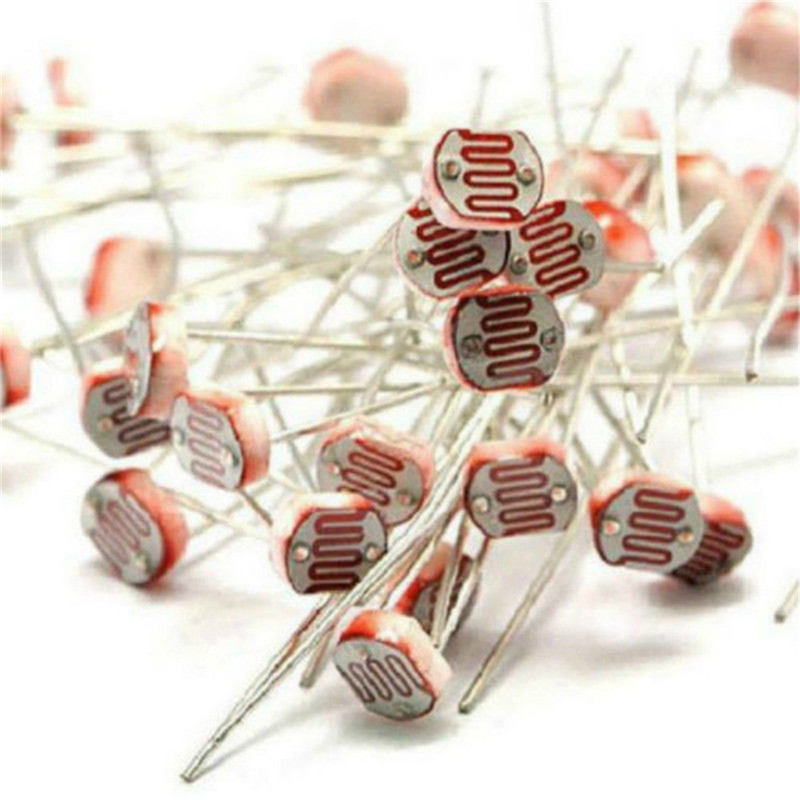 Arduino Diy Electronics - 30PCS 5mm Fotoresistor LDR CDS GL5516