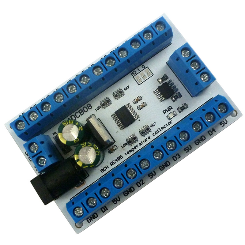 Ds18B20 Temperature Sensor - Eletechsup 8ch Ds18b20 Rs485 Modbus Rtu