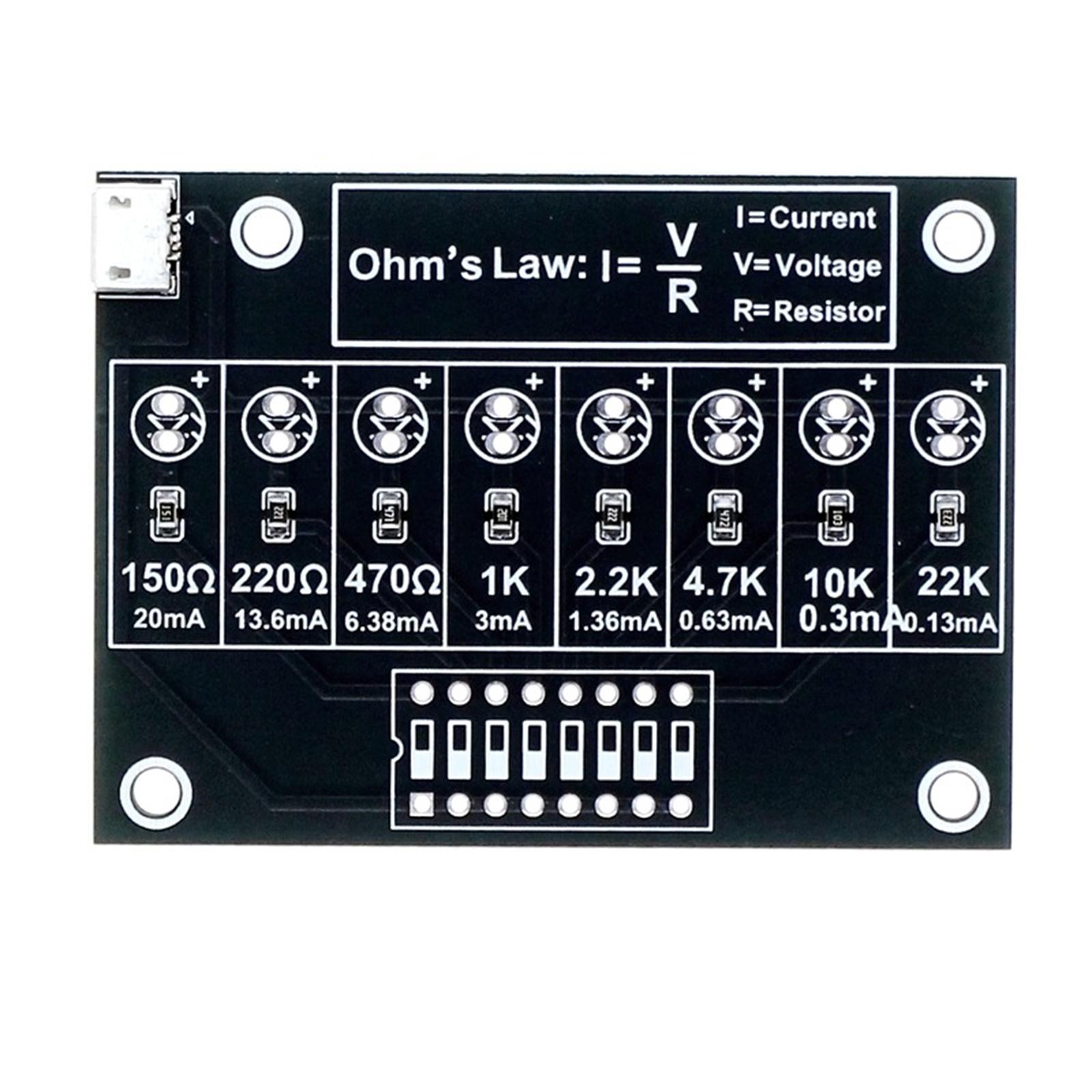 Diy Electronics Circuits - DIY Soldeerpraktijkset Laste-set Elektronisch circuitproject Trainingsweerstandsleerbord