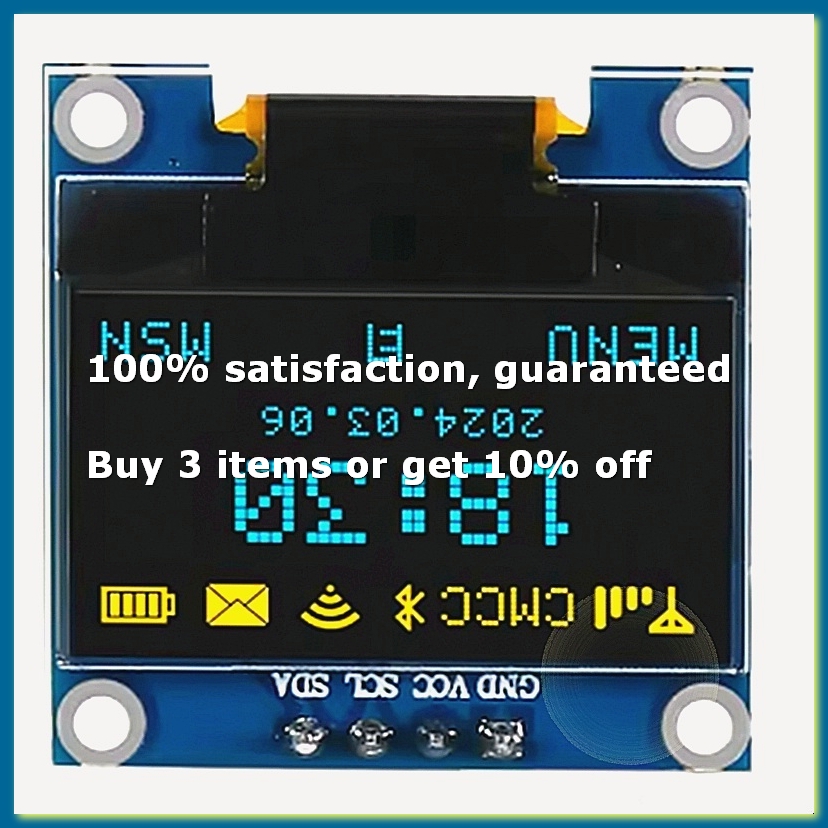 I2C Lcd Display - 0,96 inch OLED-schermmodule I2C IIC 128x64