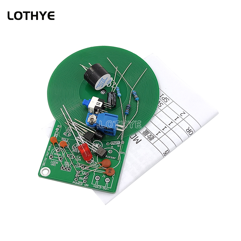Diy Electronics Circuits - DC 3 V-5 V Metaaldetector Kit