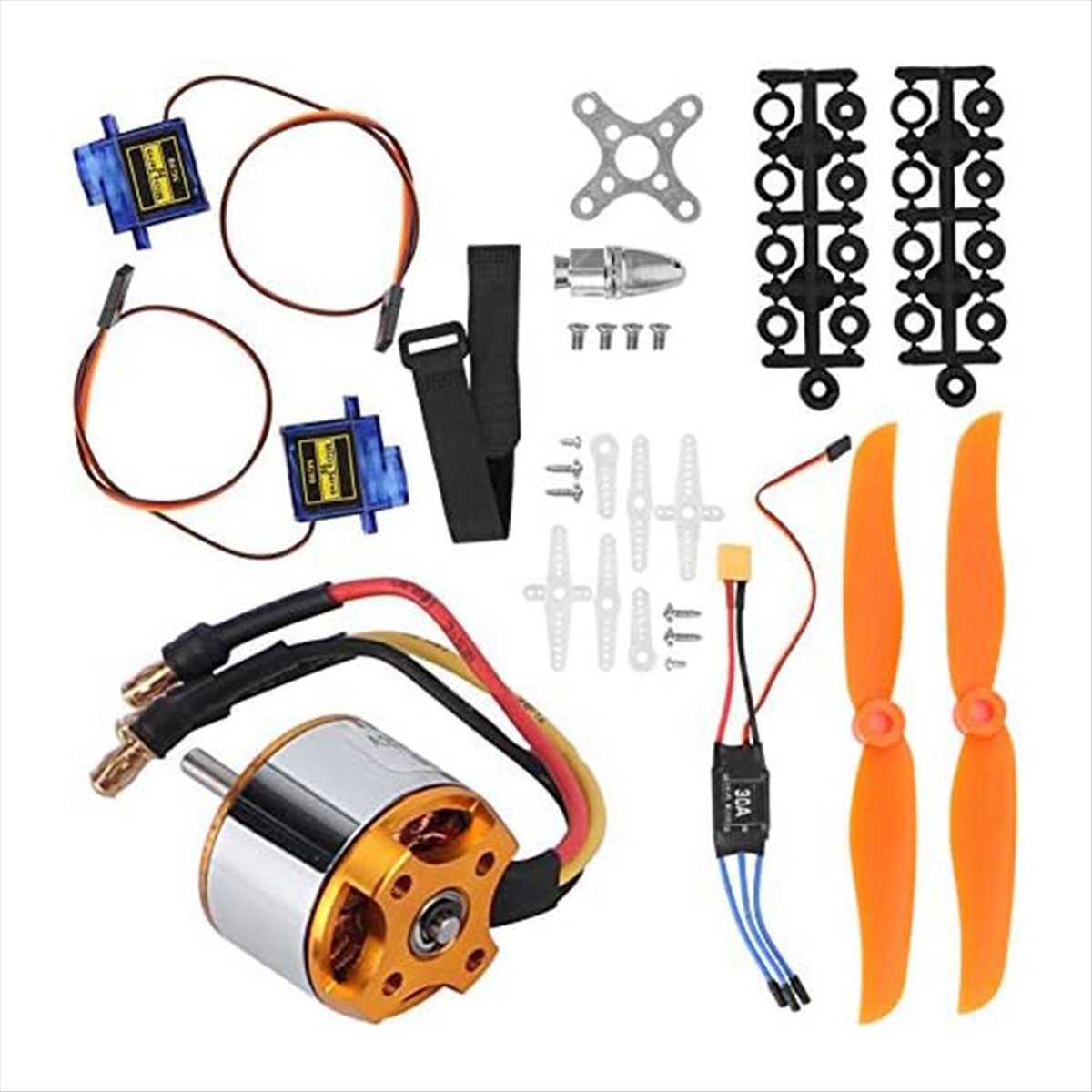 Servo Motor Sg90 - A99X 2212 1400KV Motor + 8060