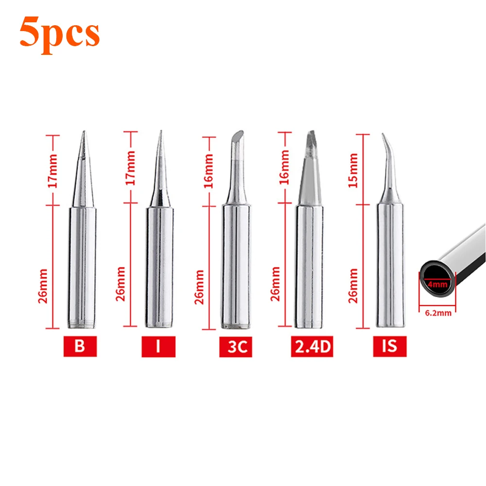 5PCS/10PCS Soldeerbouttips Ver - Diy Motorcycle Electronics recensie en prijs