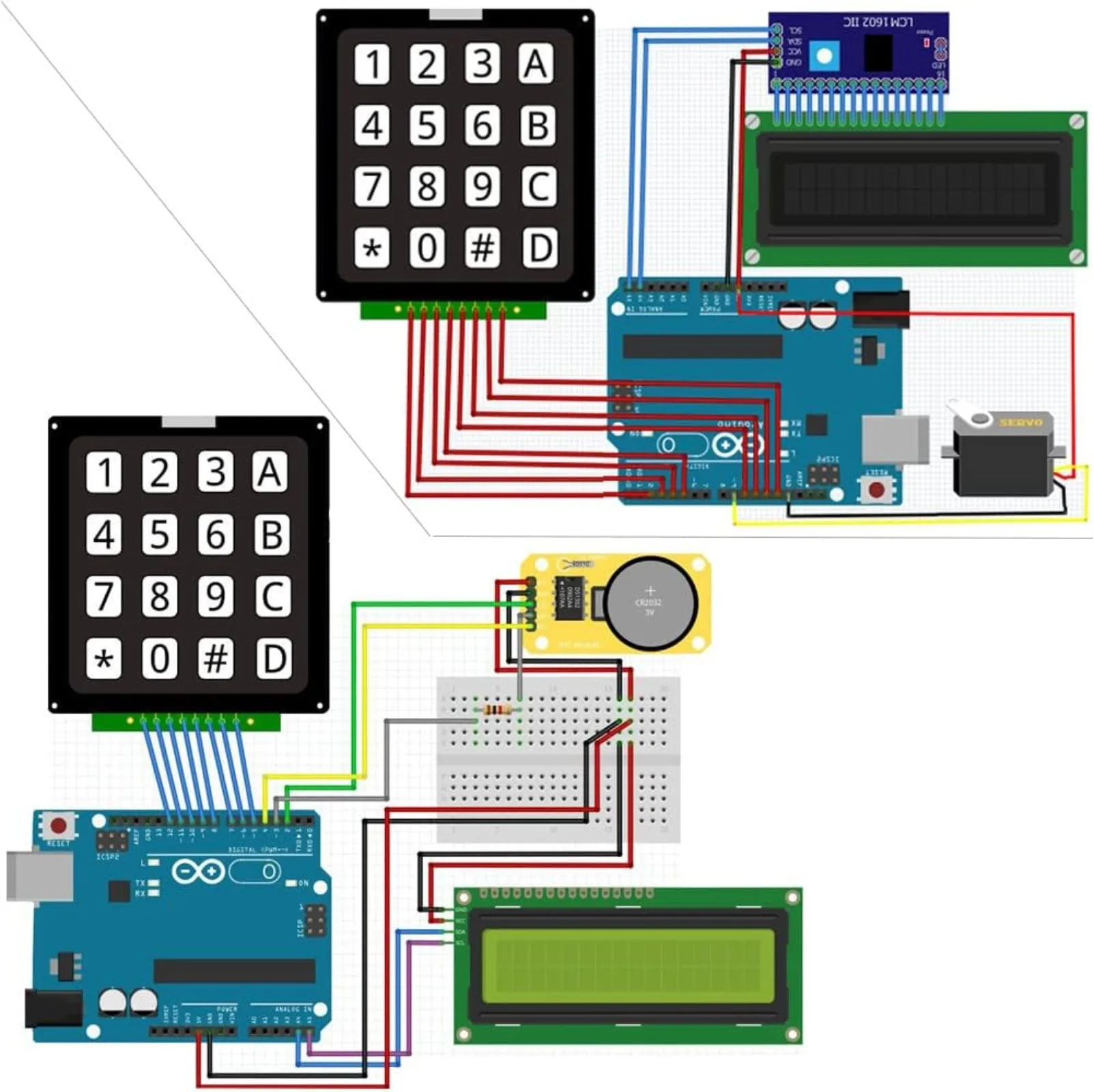 4x4 Matrix Membrane Keypad 16- - Arduino Diy Electronics recensie en prijs