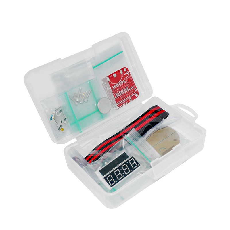 Enkele chip LED-kit Klok DIY B - Arduino Diy Electronics recensie en prijs