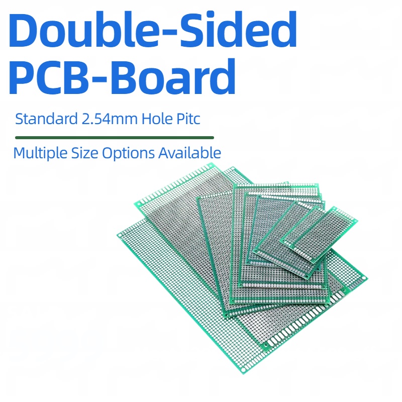 Dubbelzijdige prototype PCB-br - Diy Electronics Breadboard recensie en prijs