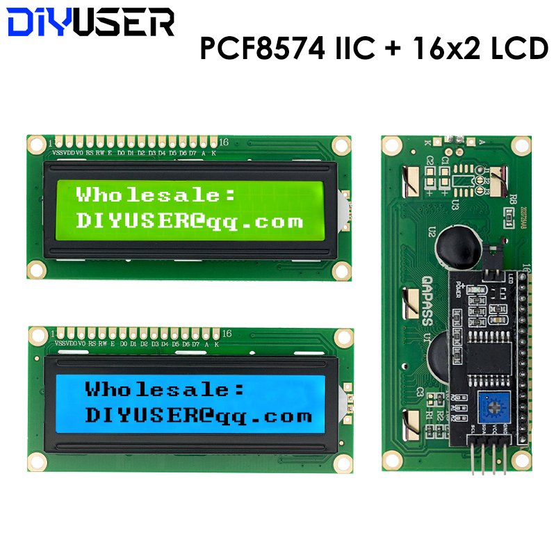 LCD1602 1602 LCD-module Blauw/ - I2C Lcd Display recensie en prijs