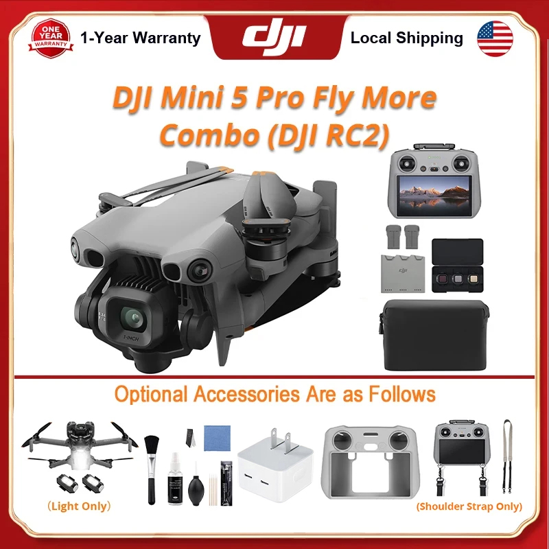 DJI Mini 5 Pro Fly Combo Drone - Diy Drone Electronics Kit recensie en prijs