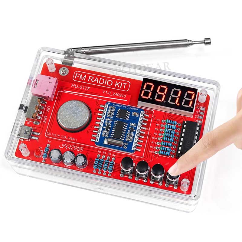 FM-radio DIY elektronische kit - Interesting Diy Electronics Projects recensie en prijs