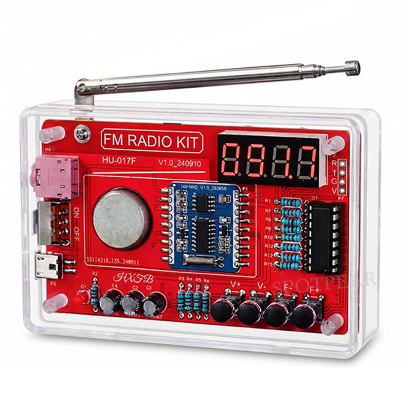FM-radio DIY elektronische kit - Interesting Diy Electronics Projects recensie en prijs