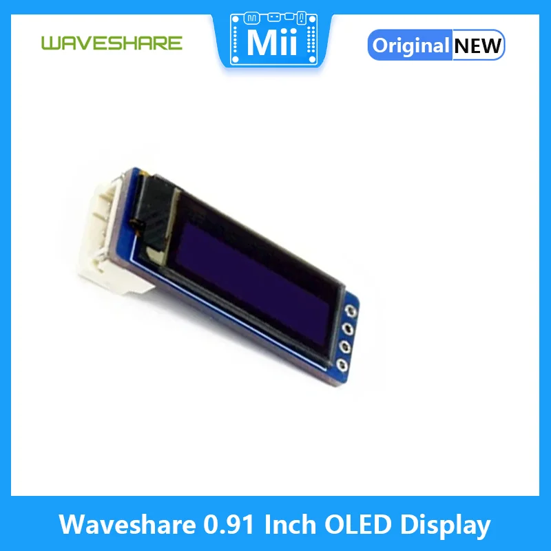 Waveshare 0,91 inch OLED-displ - I2C Lcd Display recensie en prijs