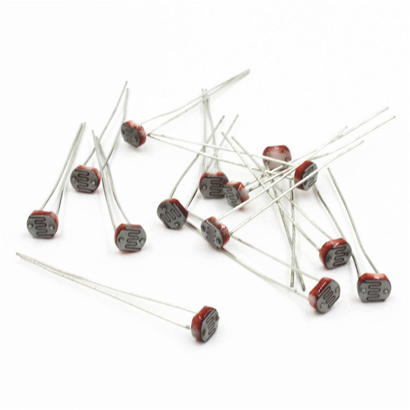 30PCS 5mm Fotoresistor LDR CDS - Arduino Diy Electronics recensie en prijs