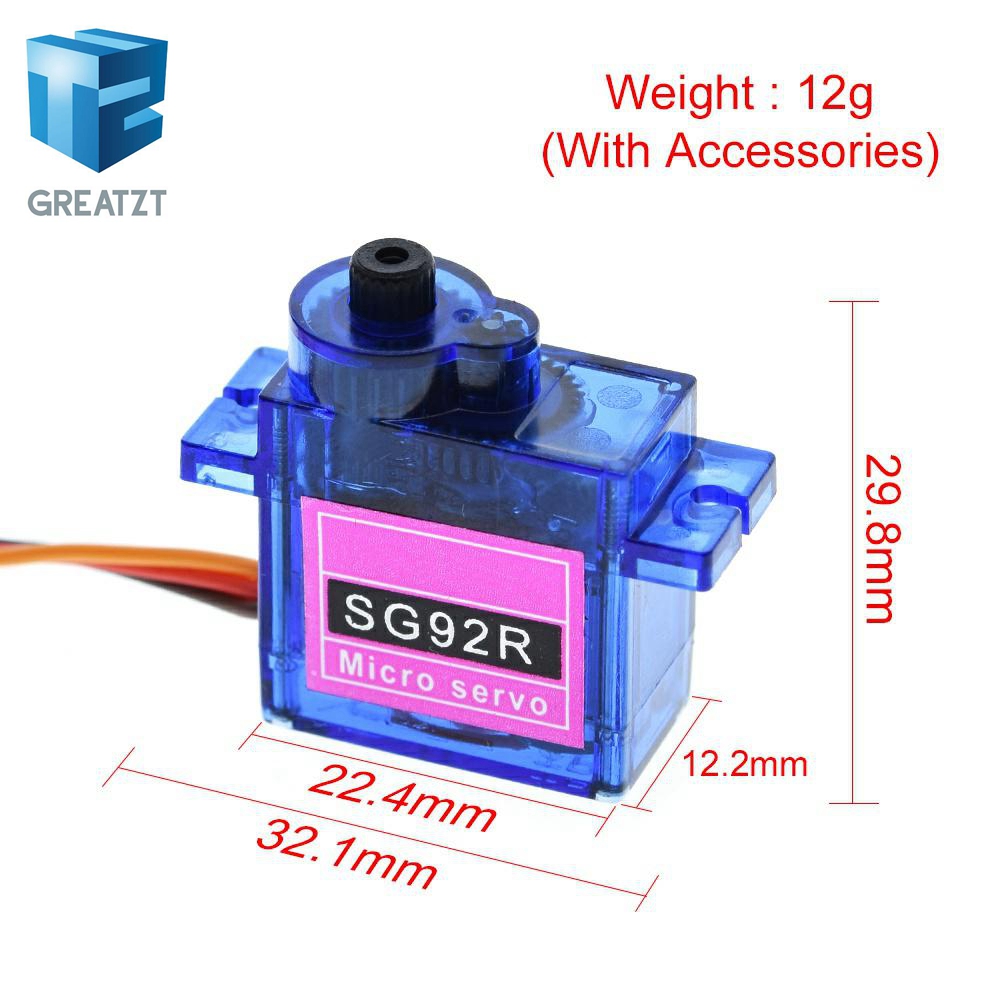 GREATZT SG92R 2.5KG Micro 9g S - Servo Motor Sg90 recensie en prijs