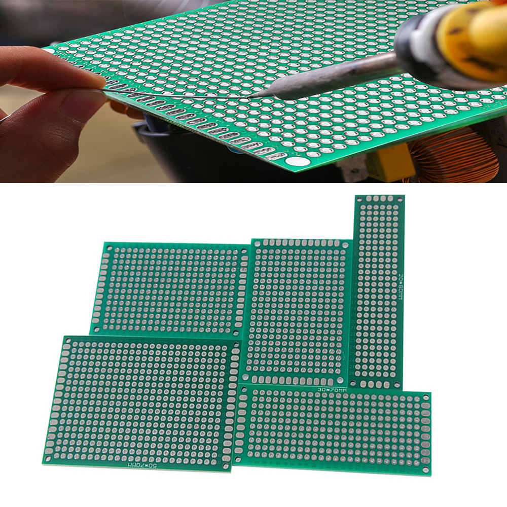 5-delige PCB-printplaatset, en - Diy Electronics Breadboard recensie en prijs