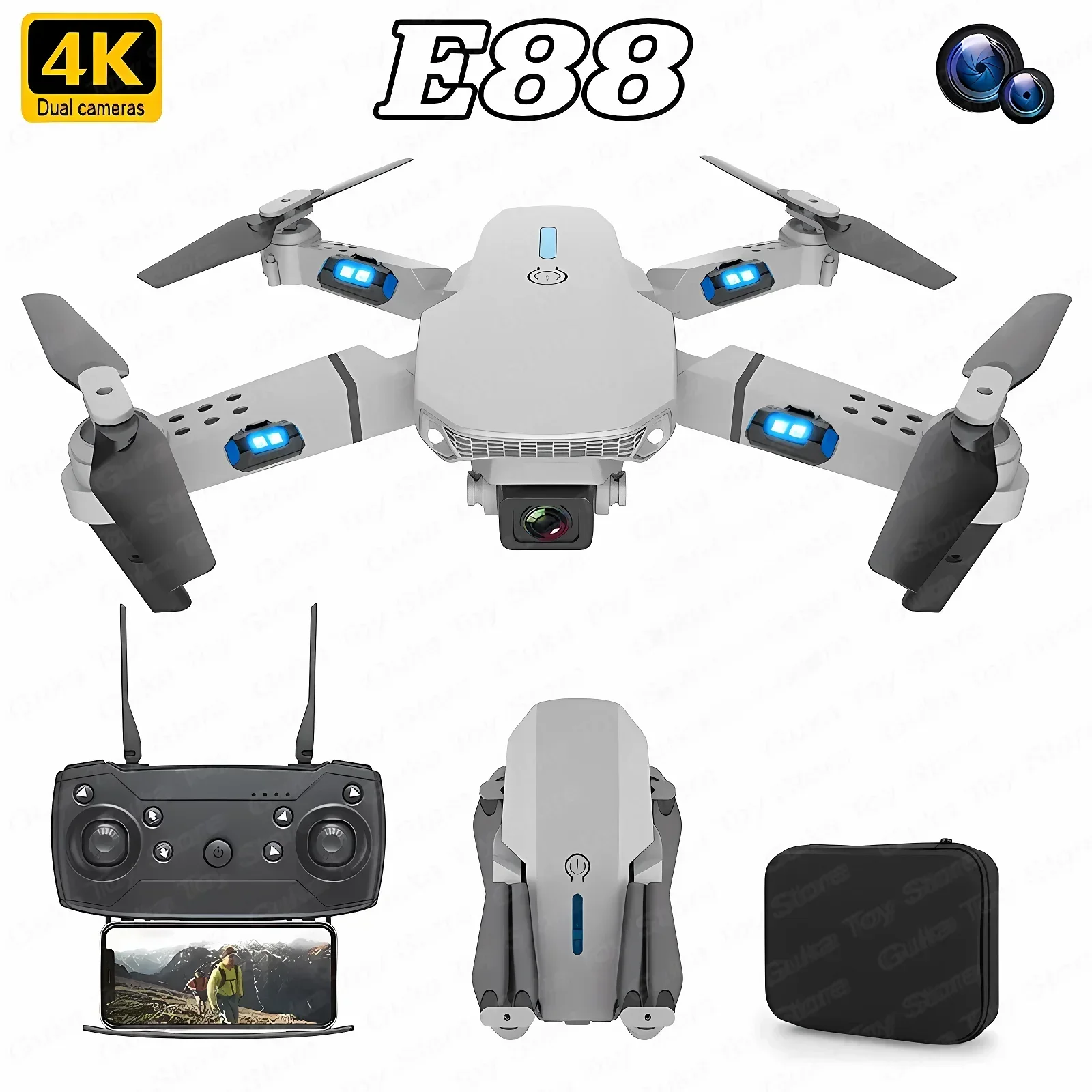 E88 Pro WIFI FPV Drone Grootho - Diy Drone Electronics recensie en prijs