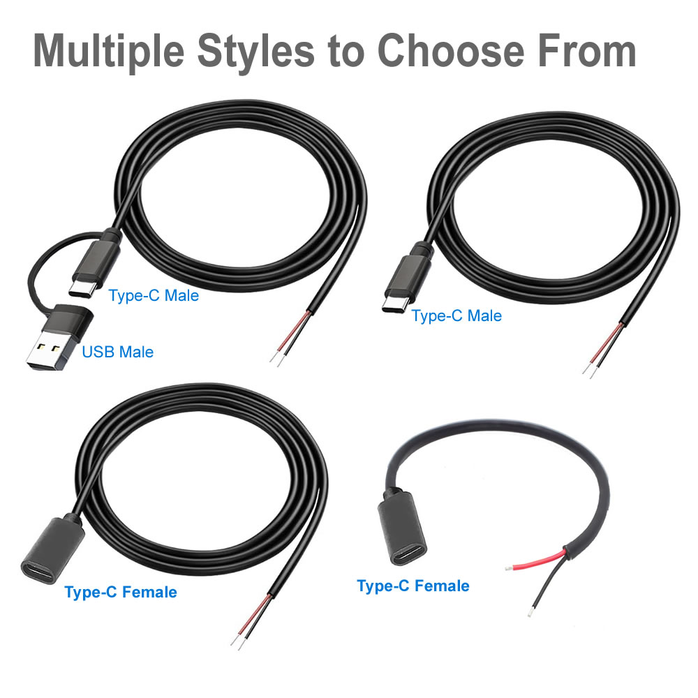 DC 2-pins voedingskabel USB en - Diy Electronics Music recensie en prijs