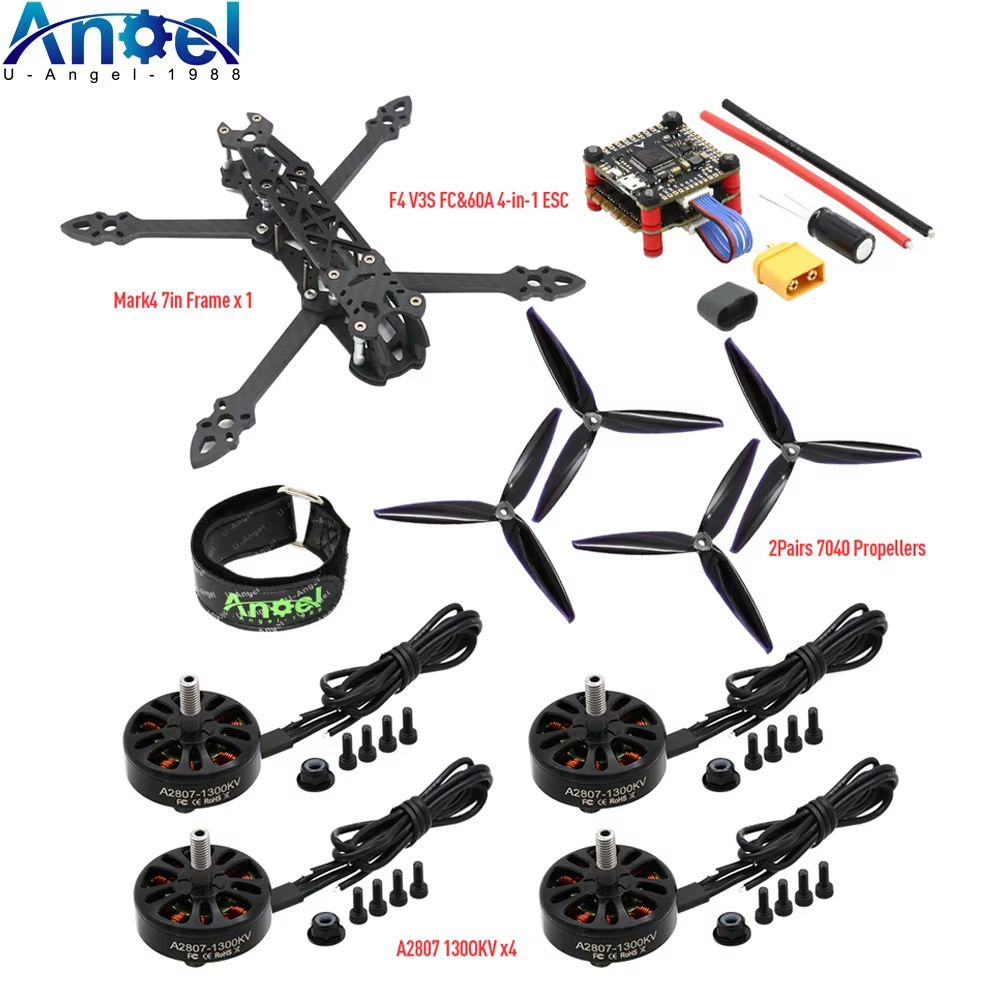 Mark4 Mark 4 7 inch 295mm FPV  - Diy Drone Electronics Kit recensie en prijs