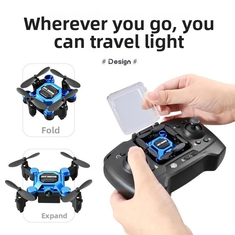 Mini opvouwbare muggendrone me - Diy Drone Electronics Kit recensie en prijs
