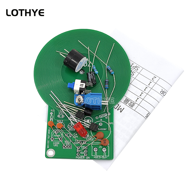 DC 3 V-5 V Metaaldetector Kit  - Diy Electronics Circuits recensie en prijs