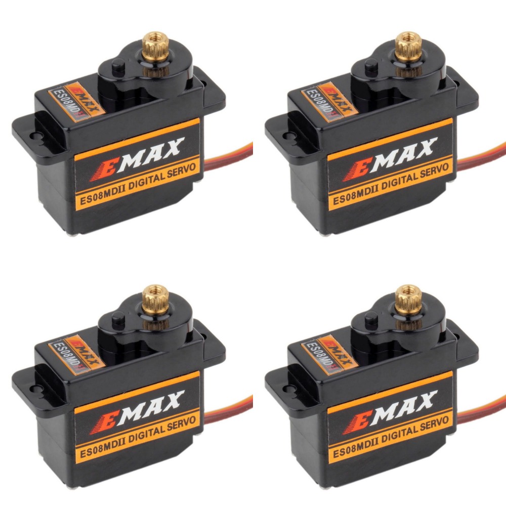 4 stks EMAX ES08MDII ES08MD II - Servo Motor Sg90 recensie en prijs