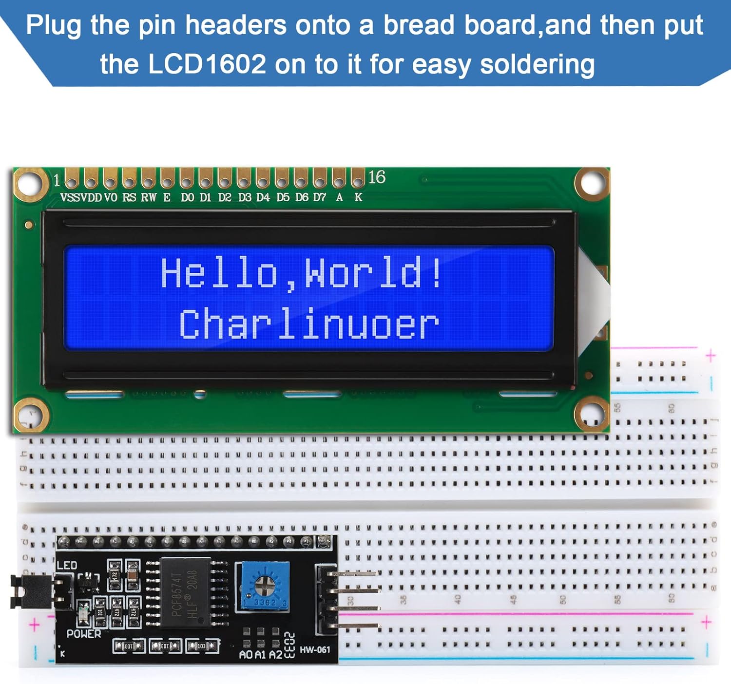 1Set 1602 LCD 20*4 Blauw Scher - I2C Lcd Display recensie en prijs