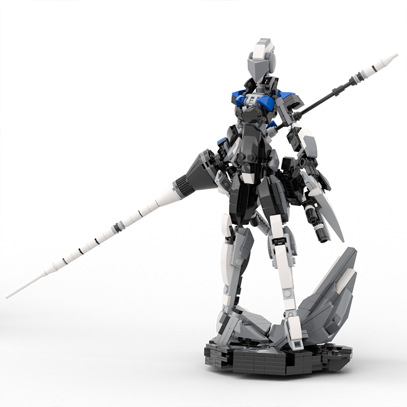 MOC Mech Vrouwelijke Robot Lan - Diy Electronics Pdf recensie en prijs