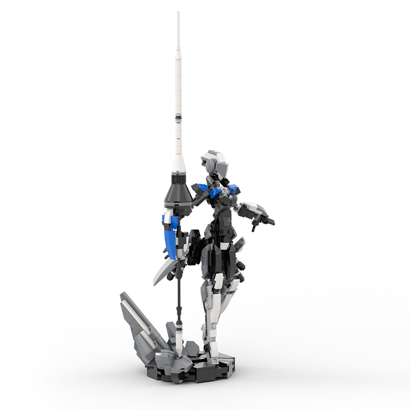 MOC Mech Vrouwelijke Robot Lan - Diy Electronics Pdf recensie en prijs